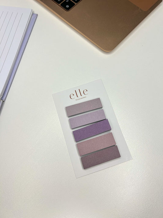 Elle sticky flags